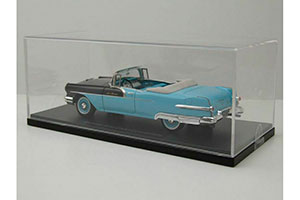 PONTIAC STAR CHIEF CONVERTIBLE 1956 BLACK/BLUE — фото 10