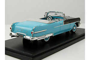 PONTIAC STAR CHIEF CONVERTIBLE 1956 BLACK/BLUE — фото 2