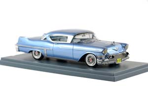 CADILLAC SERIES 62 HARDTOP COUPE 1957 BLUE