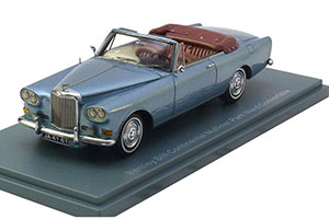 BENTLEY SIII CONTINENTAL MPW DHC 1963-1965 BLUE METALLIC