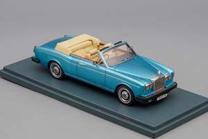 ROLLS-ROYCE CORNICHE CONVERTIBLE 1977, BLUE METALLIC — фото 3