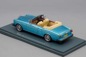 ROLLS-ROYCE CORNICHE CONVERTIBLE 1977, BLUE METALLIC — фото 4