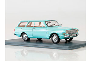 FORD P6 12M TURNIER 1966 LIGHT BLUE — фото 3