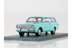 FORD P6 12M TURNIER 1966 LIGHT BLUE — фото 5