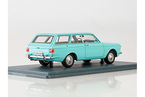 FORD P6 12M TURNIER 1966 LIGHT BLUE — фото 2