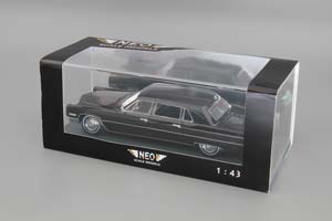 CADILLAC SERIES 75 LIMOUSINE 1966 BLACK (БОКС МОЖЕТ ИМЕТЬ ПОТЕРТОСТИ И ТРЕЩИНЫ) — фото 3