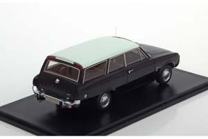 FORD TAUNUS 17M P3 TURNIER 1960 BLACK/WHITE — фото 2