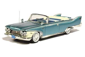 PLYMOUTH FURY CONVERTIBLE 1960 METALLIC TURQOIS/WHITE — фото 1