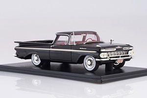 CHEVROLET EL CAMINO BLACK/WHITE 1959 — фото 3