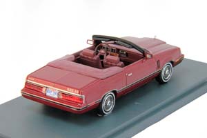 DODGE 600 CONVERTIBLE 1984 RED METALLIC — фото 2