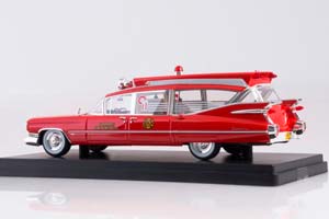 CADILLAC S&S SUPERIOR AMBULANCE 1959 RED / CADILLAC S&S SUPERIOR AMBULANCE 1959 КРАСНЫЙ — фото 6