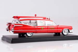 CADILLAC S&S SUPERIOR AMBULANCE 1959 RED / CADILLAC S&S SUPERIOR AMBULANCE 1959 КРАСНЫЙ — фото 2