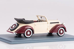 STEYR 220 CONVERTIBLE 1939 BEIGE/DARK RED — фото 6