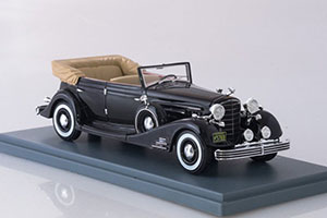 CADILLAC FLEETWOOD ALLWEATHER PHAETON CONVERTIBLE (OPEN) 1933 BLACK — фото 6