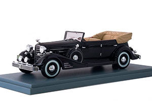 CADILLAC FLEETWOOD ALLWEATHER PHAETON CONVERTIBLE (OPEN) 1933 BLACK — фото 1
