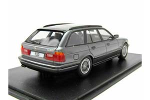 BMW E34 530I TOURING 1992 METALLIC GREY — фото 2