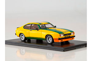 FORD CAPRI MKII X-PACK 1972 YELLOW/GREEN — фото 3