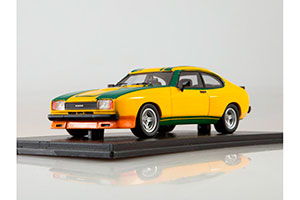FORD CAPRI MKII X-PACK 1972 YELLOW/GREEN — фото 5