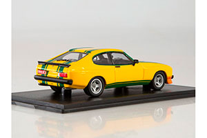FORD CAPRI MKII X-PACK 1972 YELLOW/GREEN — фото 2