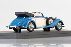 MERCEDES 540K TYP A CABRIOLET 1936 BLUE/BEIGE — фото 6