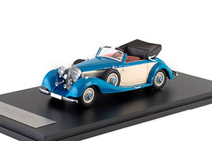 MERCEDES 540K TYP A CABRIOLET 1936 BLUE/BEIGE
