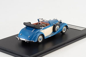 MERCEDES 540K TYP A CABRIOLET 1936 BLUE/BEIGE — фото 2