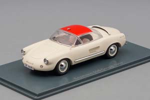 VW VOLKSWAGEN ENZMANN 506 COUPE 1957 WHITE/RED — фото 4