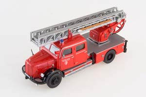 MERCEDES L 3500 DL 25 METZ FREIWILLIGE FEUERWEHR SCHWABISCH GMUND 1959 RED / МЕРСЕДЕС L 3500 DL 25 МЕТЦ ДОБРОВОЛЬНАЯ ПОЖАРНАЯ КОМАНДА ШВЕБИШ ГМУНД 1959 КРАСНЫЙ — фото 5