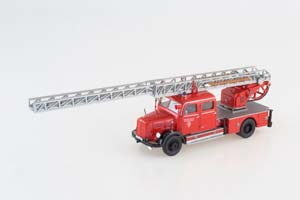 MERCEDES L 3500 DL 25 METZ FREIWILLIGE FEUERWEHR SCHWABISCH GMUND 1959 RED / МЕРСЕДЕС L 3500 DL 25 МЕТЦ ДОБРОВОЛЬНАЯ ПОЖАРНАЯ КОМАНДА ШВЕБИШ ГМУНД 1959 КРАСНЫЙ — фото 6