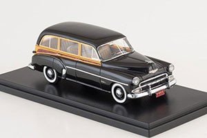 CHEVROLET STYLELINE DELUXE STATION WAGON 1952 BLACK/WOODEN — фото 3