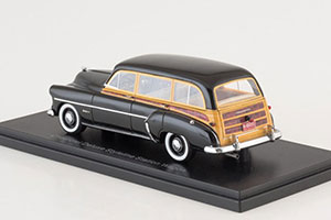 CHEVROLET STYLELINE DELUXE STATION WAGON 1952 BLACK/WOODEN — фото 4
