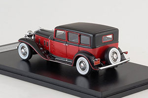STUTZ SV-16 SEDAN 1933 RED/BLACK — фото 4