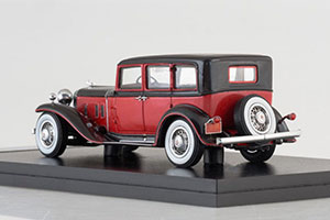 STUTZ SV-16 SEDAN 1933 RED/BLACK — фото 6