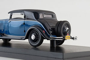 ROLLS-ROYCE PHANTOM II CONTINENTAL WINDOVERS COUPE 1932 BLUE/DARK BLUE — фото 6