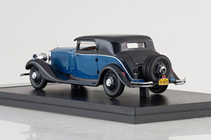 ROLLS-ROYCE PHANTOM II CONTINENTAL WINDOVERS COUPE 1932 BLUE/DARK BLUE — фото 8