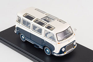 FORD TAUNUS TRANSIT PANORAMABUS 1962 DARK BLUE/WHITE — фото 6
