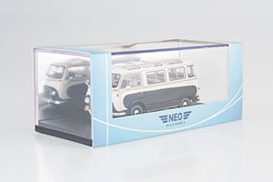 FORD TAUNUS TRANSIT PANORAMABUS 1962 DARK BLUE/WHITE — фото 7