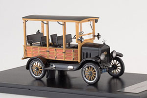 FORD MODEL T DEPOT HECK 1925 BLACK/WOOD — фото 3