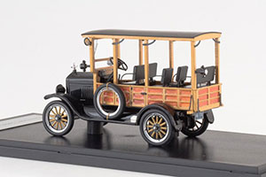 FORD MODEL T DEPOT HECK 1925 BLACK/WOOD — фото 4