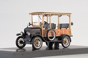 FORD MODEL T DEPOT HECK 1925 BLACK/WOOD — фото 5