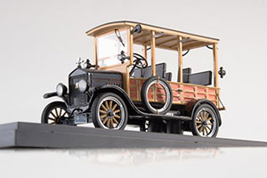 FORD MODEL T DEPOT HECK 1925 BLACK/WOOD — фото 7