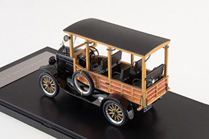 FORD MODEL T DEPOT HECK 1925 BLACK/WOOD — фото 8