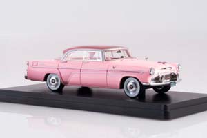 DESOTO FIREDOME 4-DOOR SEVILLE 1956 ROSE/DARK ROSE METALLIC / DESOTO FIREDOME 4-ДВЕРНАЯ СЕВИЛЬЯ 1956 РОЗА/ТЕМНО-РОЗОВЫЙ МЕТАЛЛИК — фото 3