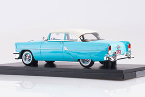 MERCURY CUSTOMS SEDAN 2-DOOR 1955 LIGHT BLUE/WHITE — фото 4