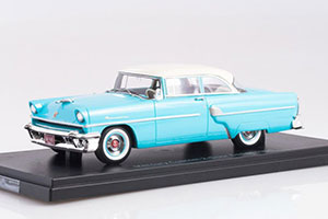 MERCURY CUSTOMS SEDAN 2-DOOR 1955 LIGHT BLUE/WHITE — фото 5