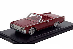 LINCOLN CONTINENTAL 53A CONVERTIBLE 1961 DARK RED