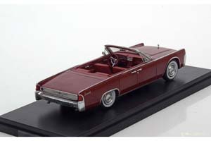 LINCOLN CONTINENTAL 53A CONVERTIBLE 1961 DARK RED — фото 2