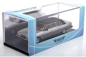 PEUGEOT 604 LIMOUSINE HEULIEZ 1978 SILVER/BLACK — фото 3