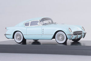 CHEVROLET CORVETTE CORVAIR CONCEPT 1954 LIGHT BLUE — фото 3