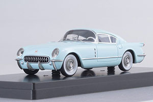 CHEVROLET CORVETTE CORVAIR CONCEPT 1954 LIGHT BLUE — фото 5